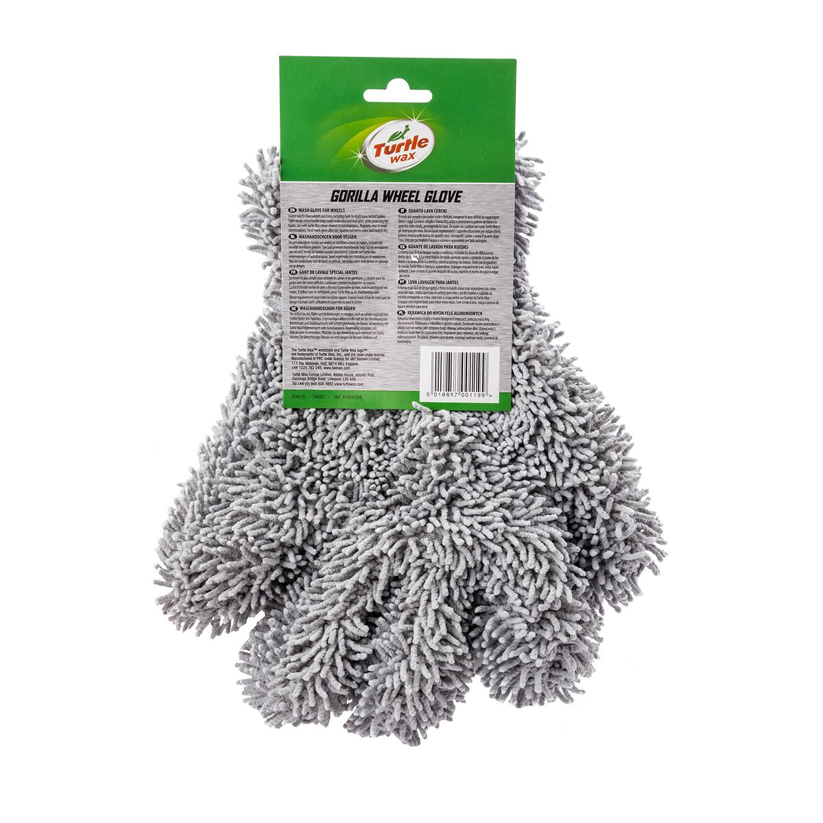 Handskar Turtle Wax TW53619 Grå